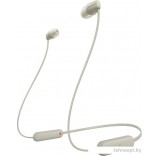 Наушники Sony WI-C100 (бежевый)