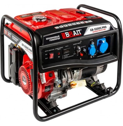 Бензиновый генератор Brait GB-5500S Pro