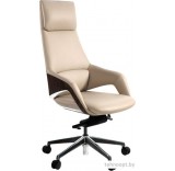 Кресло Norden Шопен FK 0005-A Beige Leather (кожа бежевая/алюминий)