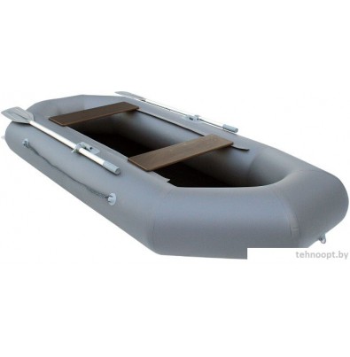 Гребная лодка Leader Компакт-240 ФС (серый)