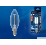 Светодиодная лампочка Uniel LED-C35-9W/4000K/E14/CL PLS02WH UL-00005161