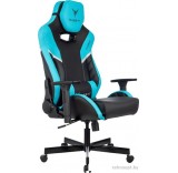 Игровое (геймерское) кресло Knight Thunder 5X (черный/голубой)