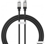 Кабель Baseus CoolPlay Series USB Type-C - Lightning (1 м, черный)