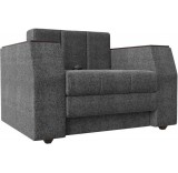 Кресло-кровать Лига диванов Атлантида 113880 (рогожка серый)
