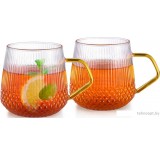 Набор кружек Makkua Ribbed Glassware RC300