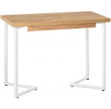 Кухонный стол Millwood Лофт Лондон 110-150x70x76 (дуб золотой Craft/металл белый)