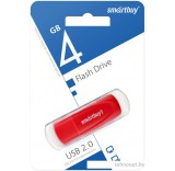 USB Flash SmartBuy Scout 4GB (красный)