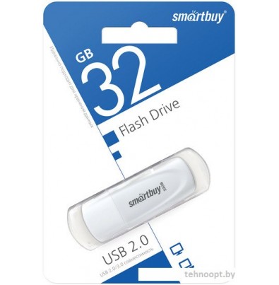 USB Flash SmartBuy Scout 32GB (белый)