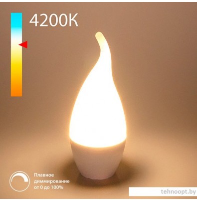 Светодиодная лампочка Elektrostandard Dimmable 7W 4200K E14 (CW35) BLE1450