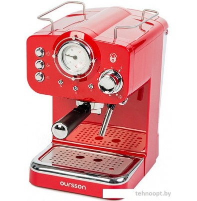 Рожковая кофеварка Oursson EM1510/RD