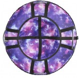 Тюбинг Hubster Люкс Pro S Галактика 120см во6639-4 (фиолетовый)