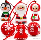 Елочная игрушка Брестская Фабрика Сувениров С беларуским орнаментом xm_set2