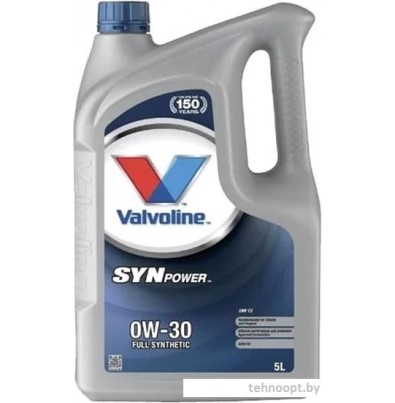 Моторное масло Valvoline SynPower MST FE C2 0W-30 5л