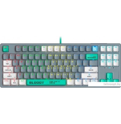 Клавиатура A4Tech Bloody S87 Energy Ash (Bloody BLMS Red Plus)