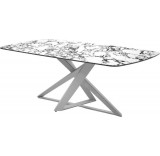 Кухонный стол M-City Vicenza 220 614M05289 (Bulgari White/белый)