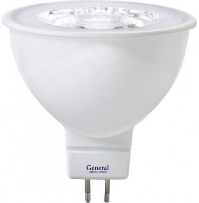 Светодиодная лампочка General GLDEN-MR16-B-12-230-GU5.3-4000 661466