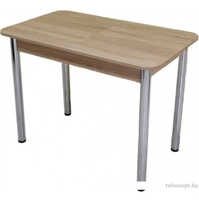 Кухонный стол СВД Юнио 100-130x60 057.Д2.Х (дуб сонома)