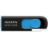 USB Flash ADATA DashDrive UV128 512GB (черный/синий)