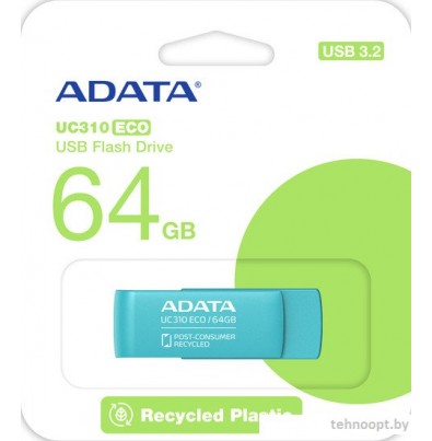 USB Flash ADATA UC310E 64GB UC310E-64G-RGN