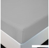 Постельное белье АртПостель На резинке Серая 251 (90x200x20)