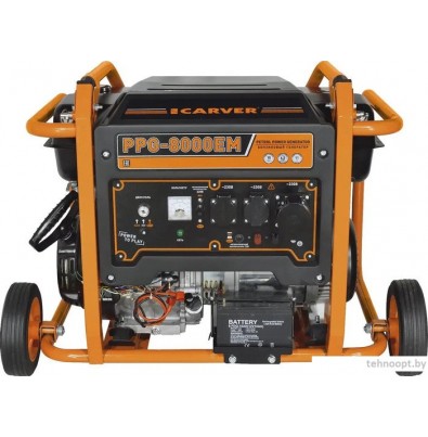 Бензиновый генератор Carver PPG-8000EM