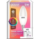 Светодиодная лампочка Gauss Smart Home E14 5 Вт 2700-6500K 1190112