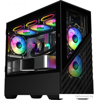 Корпус 1stPlayer DK D7 D7-BK-3F1