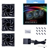 Набор вентиляторов Lian Li Uni Fan TL LCD 120 Reverse Triple Pack G99.12TLLCD3B.00