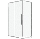 Душевой уголок Grossman Cosmo 130x80x195 120.K33.02.1380.10.02 (хром/шиншилла стекло)