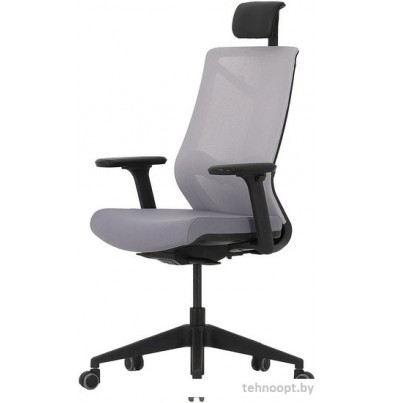 Офисное кресло Chair Meister Nature II 3D с подлокотниками слайдер (черный/серый)