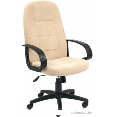 Офисное кресло TetChair СН-747 флок (бежевый)