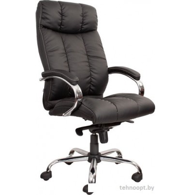 Офисное кресло Белс Астория Steel Chrome-St PU 410800-30/PU01 (экокожа черный)