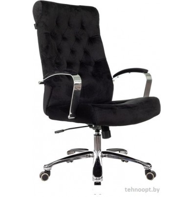 Офисное кресло Бюрократ T-9928SL Fabric (черный Italia Black/крестовина металл хром)