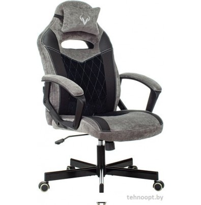 Офисное кресло Бюрократ Zombie Viking 6 Knight Fabric (серый/черный)