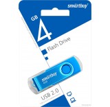USB Flash SmartBuy Twist 4GB (синий)