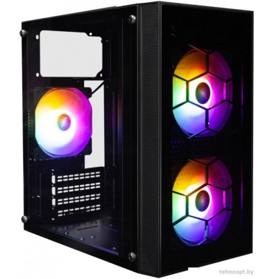 Корпус 1stPlayer FireBase X1-BK-3F1
