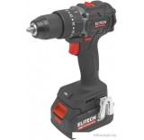 Ударная дрель-шуруповерт ELITECH HD Professional CD 20ISL2 E2201.041.02 (с 2-мя АКБ 4 Ач, кейс)