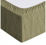 Постельное белье Бояртекс Мятка 90x200x30 (17-0627 олива)