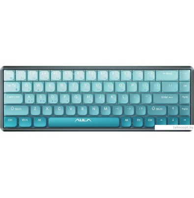 Клавиатура AULA H68 (мятный, White Switch)