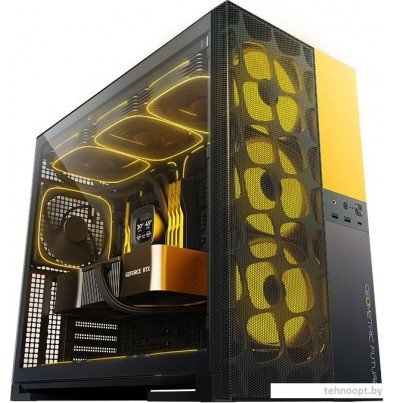Корпус Geometric Future Model 5 Vent (черный/желтый)
