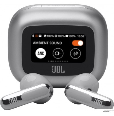 Наушники JBL Live Flex 3 (серебристый)