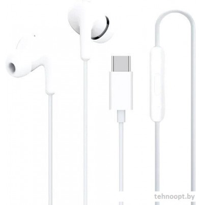 Наушники Xiaomi Type-C Earphones M2413E1 (белый, международная версия)