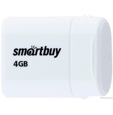 USB Flash SmartBuy Lara 4GB (белый)