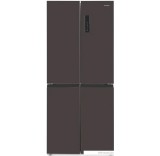 Четырёхдверный холодильник Hyundai CM45043F (черная сталь)
