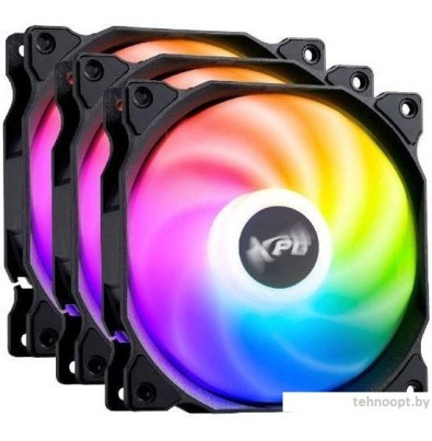 Вентилятор для корпуса ADATA XPG Vento 120x3 ARGB PWM (черный)