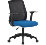 Офисное кресло CACTUS CS-MC222-BKBL (черный/темно-синий)