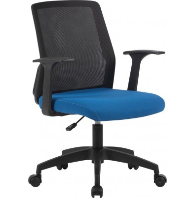 Офисное кресло CACTUS CS-MC222-BKBL (черный/темно-синий)