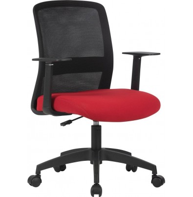 Офисное кресло CACTUS CS-MC333-BKRD (черный/темно-красный)