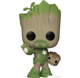 Фигурка Funko POP! Bobble Marvel We Are Groot Groot as Iron Man (1393) 79516