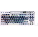 Клавиатура Royal Kludge M87 RGB Ocean Blue (RK Cream)